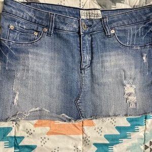 Jean skirt